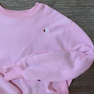 Champion Cropped Sweatshirt, Size M